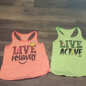 Girls justice shirts size 12